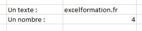 Excel formation - comment saisir des donnes ou une formule dans excel