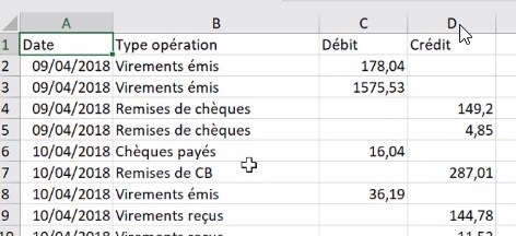 Excel formation - video comment calculer les dates de valeurs bancaire sur excel