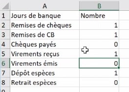 Excel formation - video comment calculer les dates de valeurs bancaire sur excel