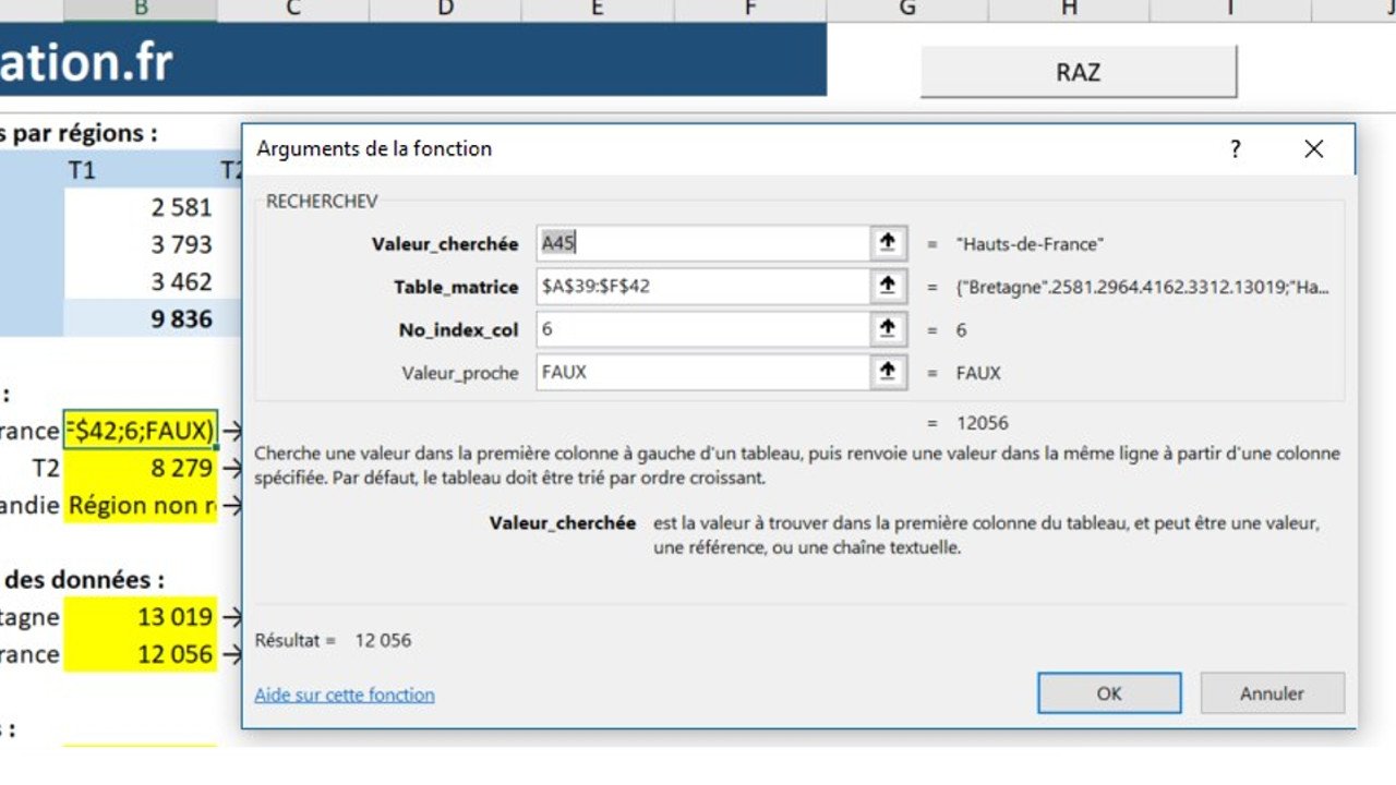 [Formation vidéo gratuite] Tout (absolument tout !) savoir sur la formule RECHERCHEV()