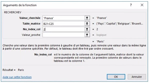 Excel formation - formation vido gratuite tout absolument tout savoir sur la formule recherchev