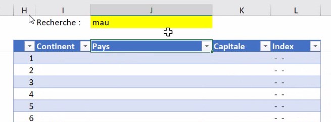 Excel formation - video comment ajouter la saisie semi automatique  votre moteur de recherche excel