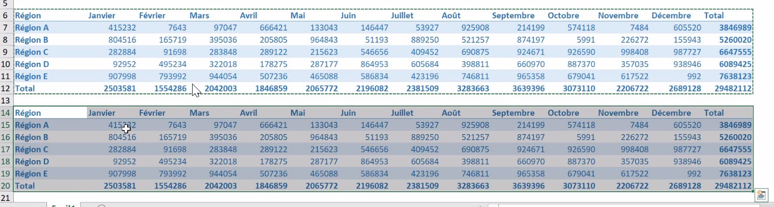 Excel formation - video comment afficher des donnes en milliers d euros k