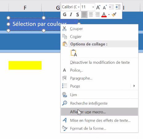 Excel formation - video comment slectionner les cellules de mme couleur