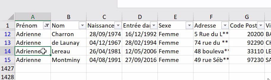 Excel formation - comment analyser des donnees avec excel tri filtre filtre elabore tableaux croises dynamiques