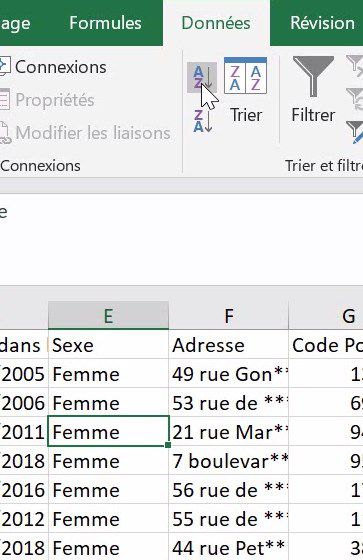 Excel formation - comment analyser des donnees avec excel tri filtre filtre elabore tableaux croises dynamiques