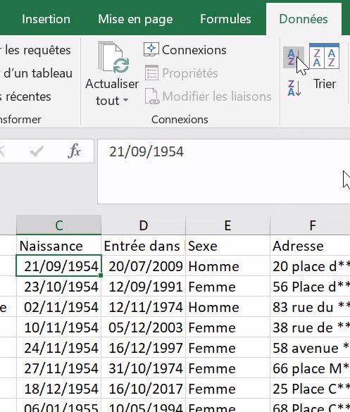 Excel formation - comment analyser des donnees avec excel tri filtre filtre elabore tableaux croises dynamiques