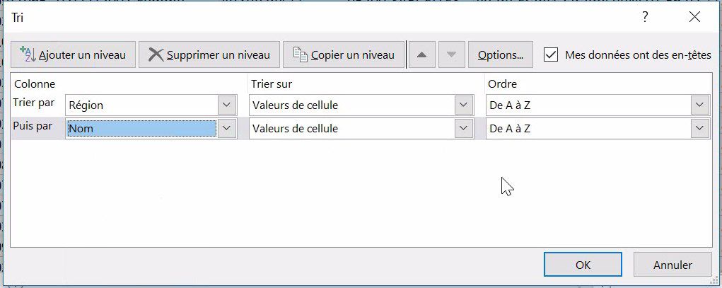 Excel formation - comment analyser des donnees avec excel tri filtre filtre elabore tableaux croises dynamiques