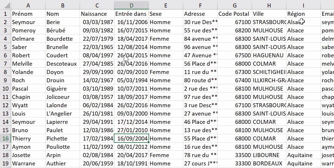 Excel formation - comment analyser des donnees avec excel tri filtre filtre elabore tableaux croises dynamiques