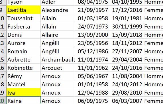 Excel formation - comment analyser des donnees avec excel tri filtre filtre elabore tableaux croises dynamiques