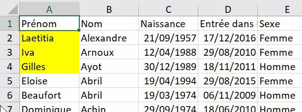 Excel formation - comment analyser des donnees avec excel tri filtre filtre elabore tableaux croises dynamiques