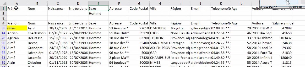 Excel formation - comment analyser des donnees avec excel tri filtre filtre elabore tableaux croises dynamiques