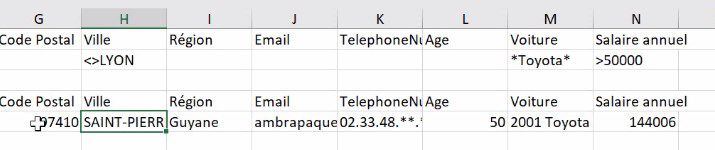 Excel formation - comment analyser des donnees avec excel tri filtre filtre elabore tableaux croises dynamiques