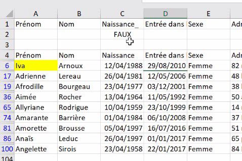 Excel formation - comment analyser des donnees avec excel tri filtre filtre elabore tableaux croises dynamiques