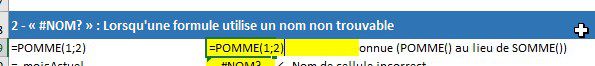 Excel formation - video comment comprendre et corriger les erreurs de formule excel