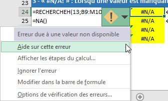 Excel formation - video comment comprendre et corriger les erreurs de formule excel