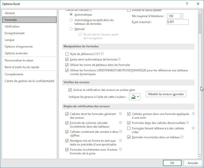 Excel formation - video comment comprendre et corriger les erreurs de formule excel