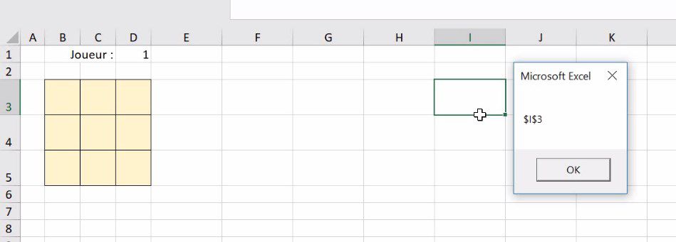 Excel formation - video comment creer un jeu sur excel tic tac toe le jeu du morpion tutoriel vba debutant