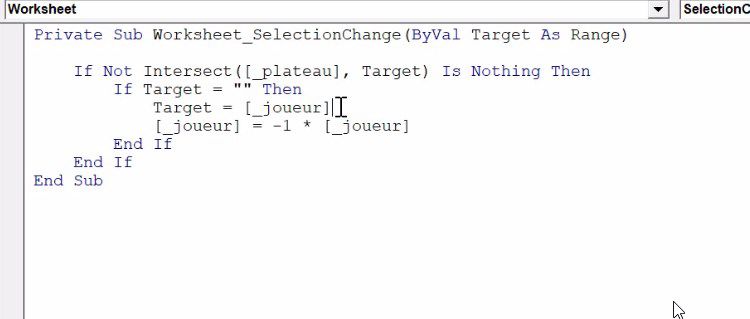 Excel formation - video comment creer un jeu sur excel tic tac toe le jeu du morpion tutoriel vba debutant