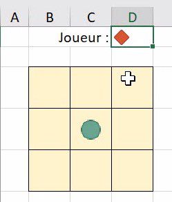 Excel formation - video comment creer un jeu sur excel tic tac toe le jeu du morpion tutoriel vba debutant