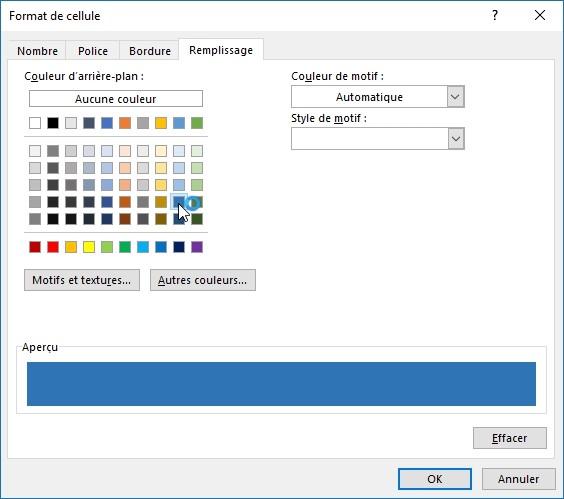 Excel formation - Comment surligner la ligne active - 08