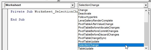 Excel formation - Comment surligner la ligne active - 13