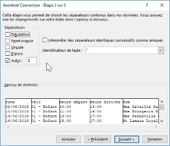 Excel formation - Comment convertir un fichier CSV en Excel XLS ou XLSX - 05