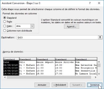 Excel formation - Comment convertir un fichier CSV en Excel XLS ou XLSX - 06