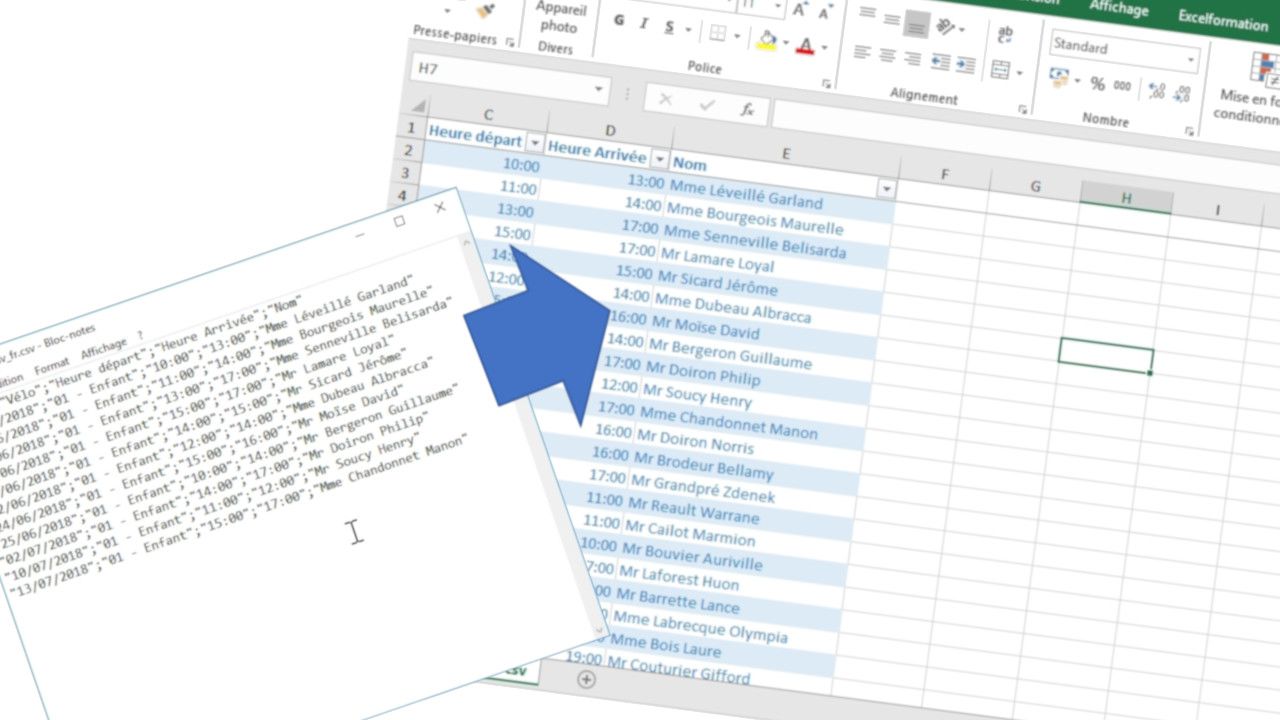 [VIDEO]Comment convertir un CSV en fichier Excel (XLS, XLSX)