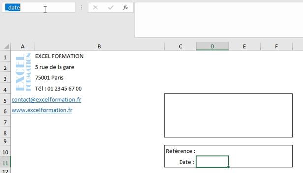 Excel formation - Comment créer et dupliquer un modèle de saisie à l'infini - 14