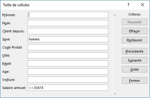 Excel formation - Comment créer un formulaire de saisie sans macro - 16