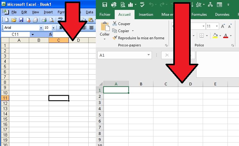 Excel formation - Apprendre à utiliser Excel pour débutant - Le ruban - 02