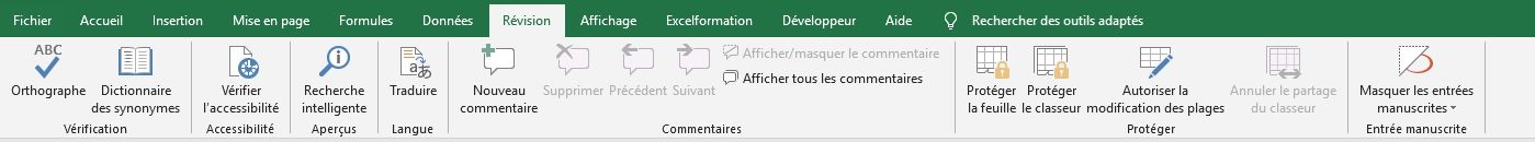 Excel formation - Apprendre à utiliser Excel pour débutant - Le ruban - 08