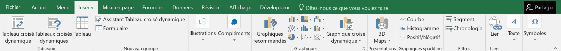 Excel formation - presentation-generale-d-une-fenetre-excel