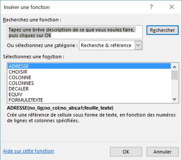 Excel formation - presentation-generale-d-une-fenetre-excel