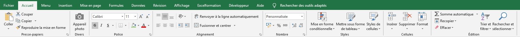 Excel formation - Apprendre à utiliser Excel pour débutant - Les bases - 05