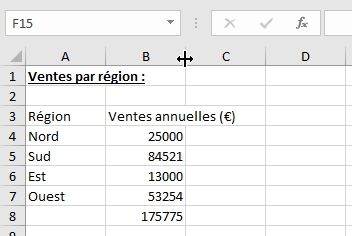 Excel formation - Apprendre à utiliser Excel pour débutant - Les bases - 31