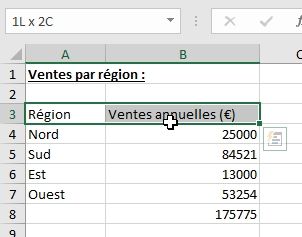 Excel formation - Apprendre à utiliser Excel pour débutant - Les bases - 34