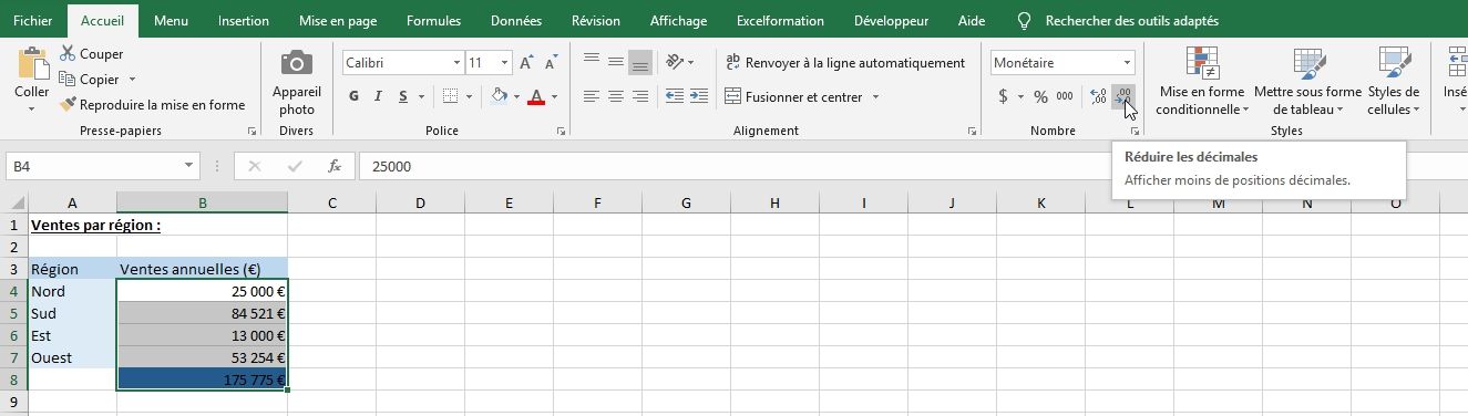 Excel formation - Apprendre à utiliser Excel pour débutant - Les bases - 40