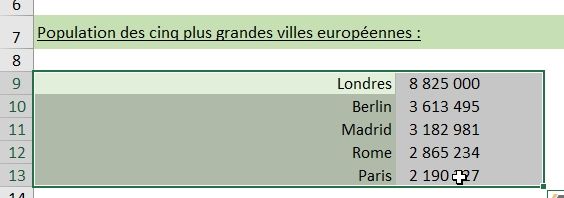 Excel formation - People graph - 04