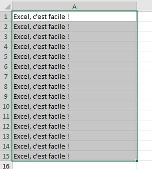 Excel formation - Apprendre Excel - Mettre en forme les cellules - 04