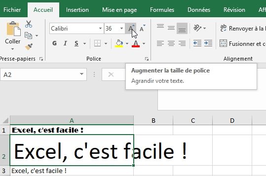 Excel formation - Apprendre Excel - Mettre en forme les cellules - 09