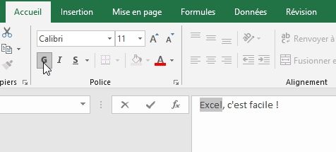 Excel formation - Apprendre Excel - Mettre en forme les cellules - 20