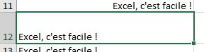 Excel formation - Apprendre Excel - Mettre en forme les cellules - 32