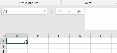 Excel formation - Apprendre Excel - Saisir des données dans un tableau - 02