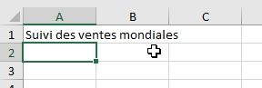 Excel formation - Apprendre Excel - Saisir des données dans un tableau - 07