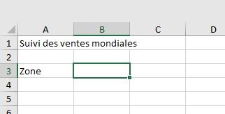 Excel formation - Apprendre Excel - Saisir des données dans un tableau - 09