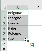 Excel formation - Comment créer des listes déroulantes en cascade - 01