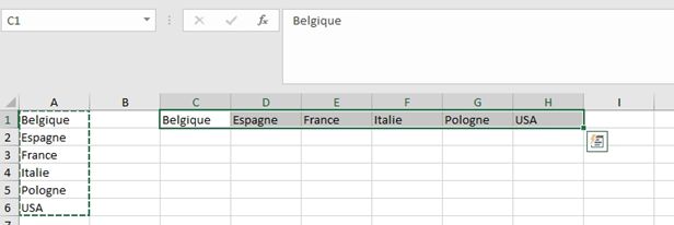 Excel formation - Comment créer des listes déroulantes en cascade - 05