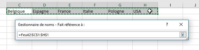 Excel formation - Comment créer des listes déroulantes en cascade - 08